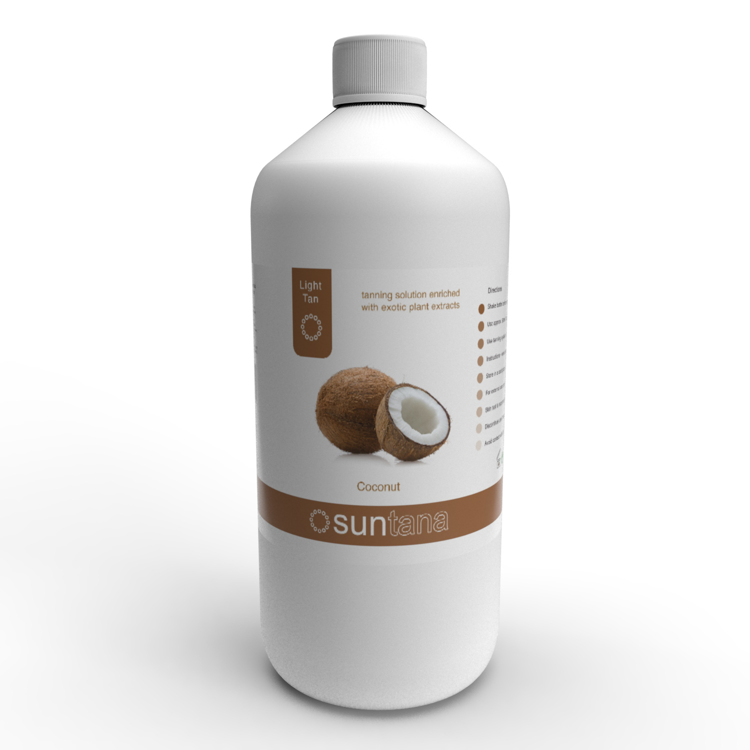 1000ml - Suntana Coconut Light Tan