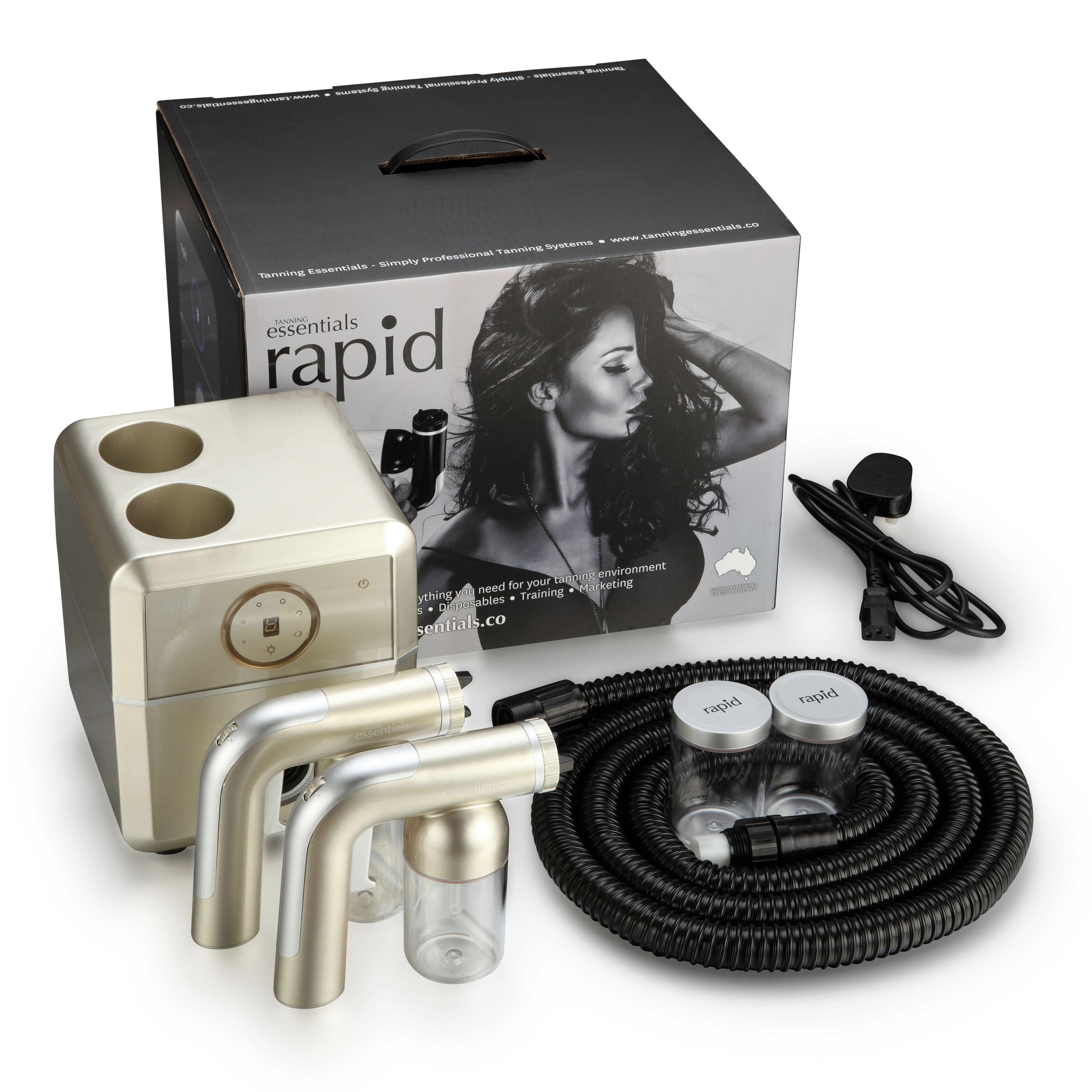 Tanning Essentials™ ‘Rapid’ Spray Tan System champagne Gold
